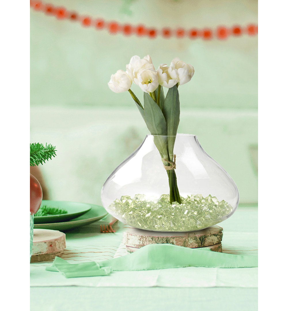 Glass Table Vase Latitude Run®