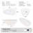 Freestanding Solid Surface Bathtub, Luxury Engineered Stone Resin Freestanding Soaking Bathtub With Overflow And Pop-Up Drain For Contemporary Bathroom, Glossy White-125340745