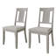 Ensemble de salle à manger rectangulaire L 35,05 po x l 35,43 po Ocossio-78228872