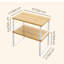 Frame Mounted Spice Rack with Adjustable Racks-1505202030