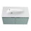 Floating Bathroom Vanity with Drop-Shaped Resin Sink