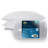 Serta Down Illusion Cotton Cover Bed Pillow, Down Alternative Balanced Support, 2 pack, Jumbo in White -53000484