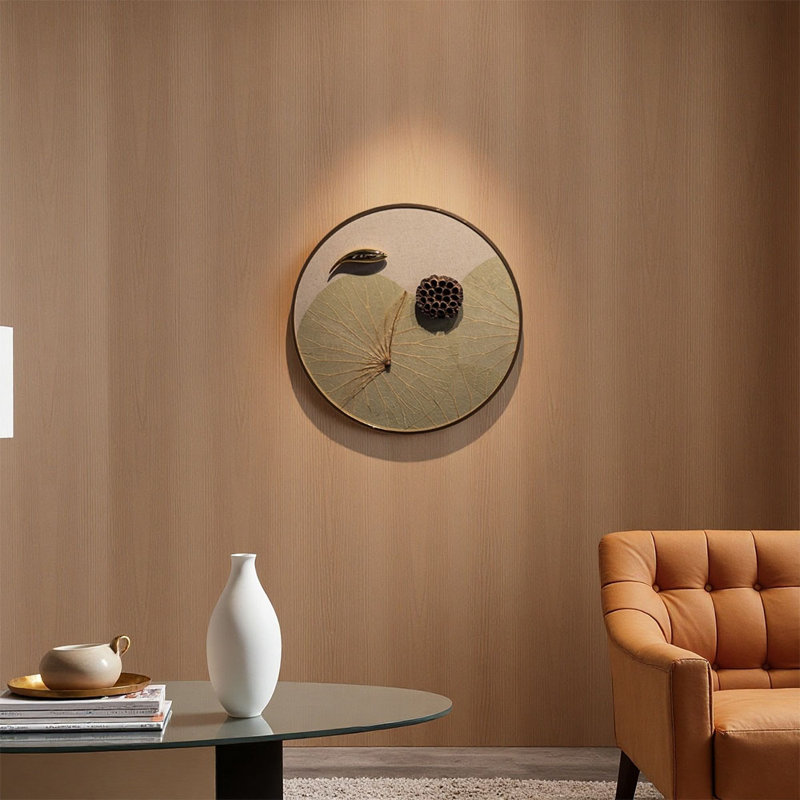 Circular handmade wall decor