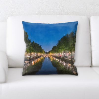 Microsuede Throw Pillow
