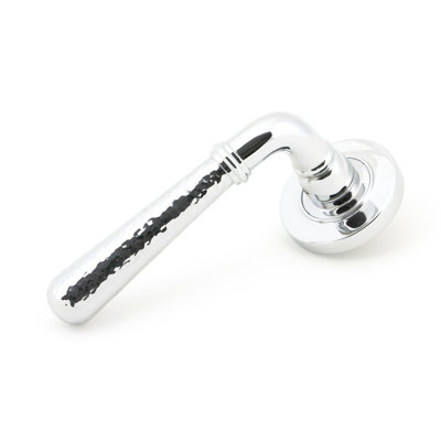 Hammered Newbury Lever on Rose Set (Plain)