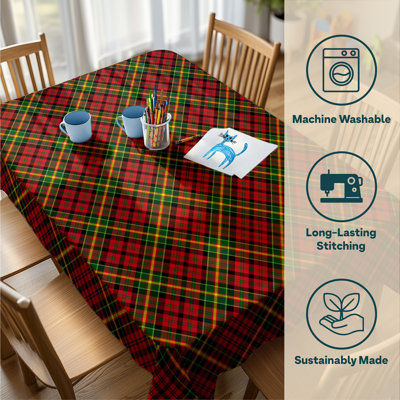 Iddings Plaid Tablecloth