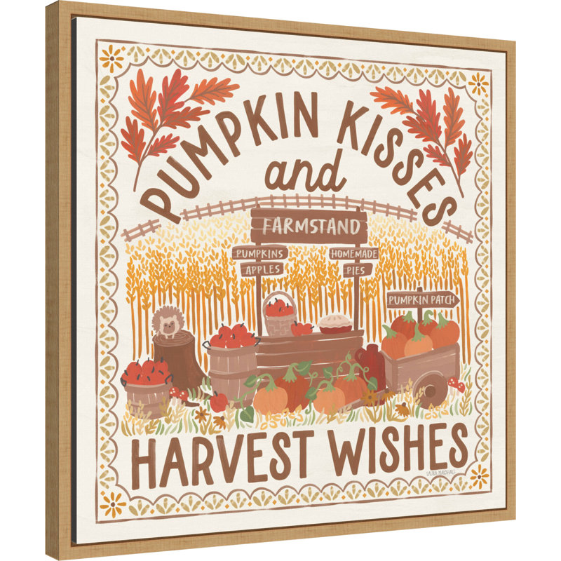 «Autumn Days V» par Laura Marshall, reproduction d'art sur toile encadrée, H 22 po x l 22 po