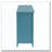 Teal Console Table with Storage