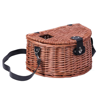 Panier à mèches en tressé de pêche