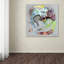 'Cat Lounge' Print on Wrapped Canvas-21174845