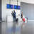 Black Tilt Multi Screen Ceiling Mount for Holds up to 110 lbs