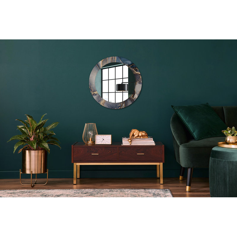 Huldar Glass Flat Wall Mirror