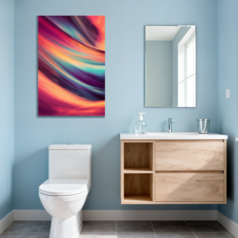 Tourbillons abstraits et vibrants d'art abstrait coloré