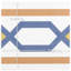Revival 8" x 8" Ceramic Patterned Wall & Floor Tile