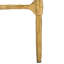 Isabellina Metal and Glass Accent Table