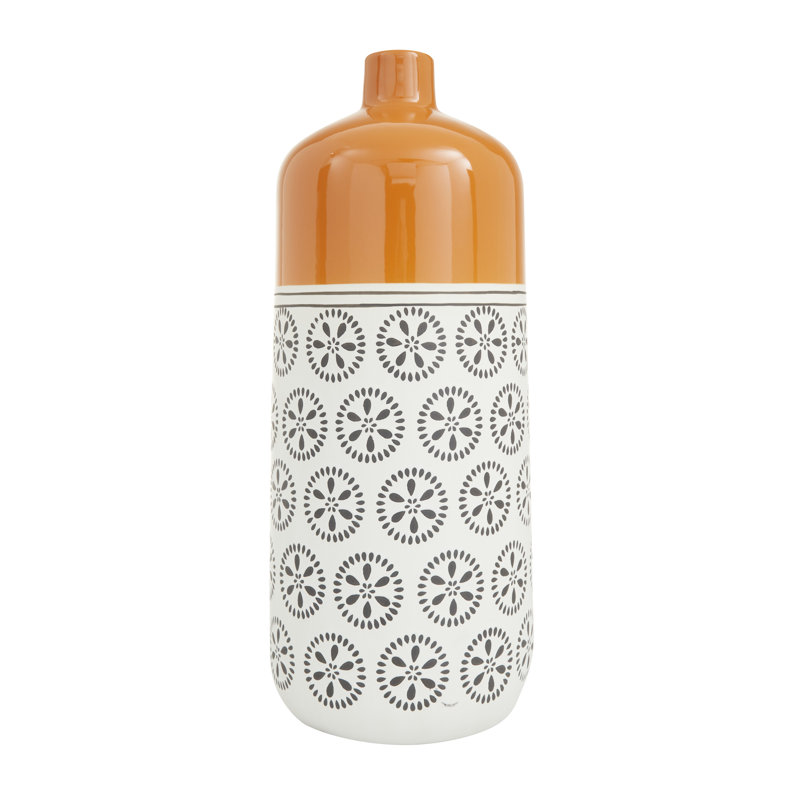 Stoneware Table Vase, 19.75" H x 12.45" W x 9.65" D