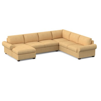 140" Wide Right Hand Facing Sleeper Corner Sectional