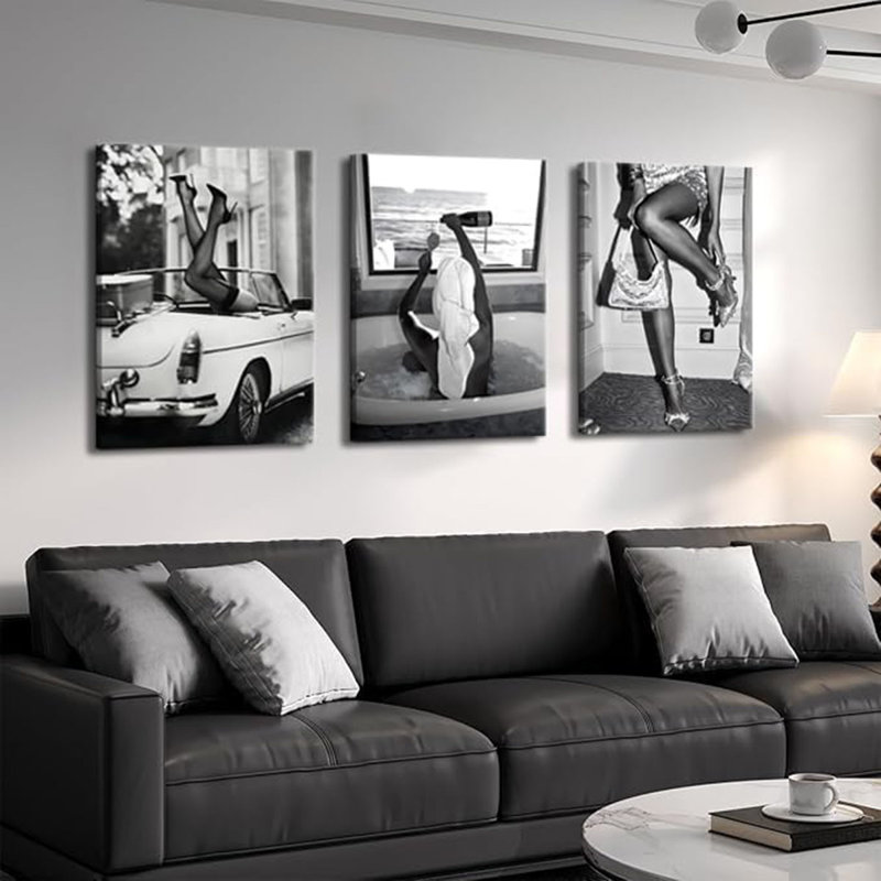3 Piece Wrapped Canvas Wall Art