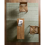 Jaipur Living Dommel LNM01 Handknot Geometric Ivory/Tan Area Rug (6'X9')