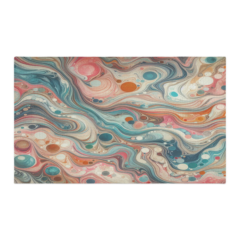 Tapis tressé Prism Swirl, Rectangulaire 3 pi x 5 pi