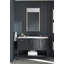 Maxstow Surface Mount Frameless Medicine Cabinet with LED Lighting-844834918-844834916