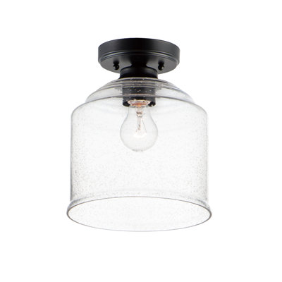 Nunez Glass Flush Mount