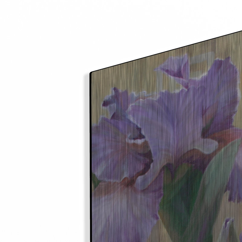 " Iris Ii " by Jan McLaughlin, 36" H x 12" W