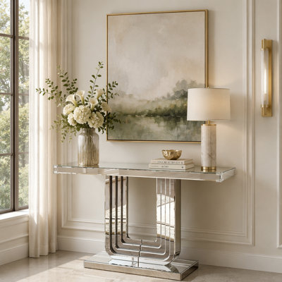 Mirrored Console Table