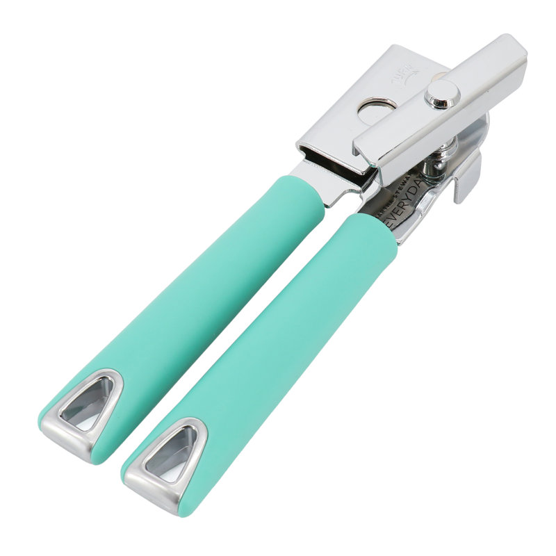 Ouvre-boîte en acier inoxydable sarcelle Martha Stewart Everyday Drexler