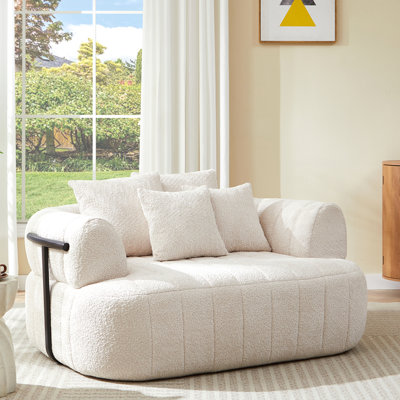 Fauteuil surdimensionné de 64 po avec méridienne et siège désossé 64 po