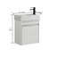 Ensemble de meuble-lavabo simple mural 18,11 po Gissela