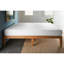 Matelas en mousse à mémoire de forme de 10 po à technologie de gel ferme et à faible perturber le refroidissement blanc pour un soutien confortable au sommeil