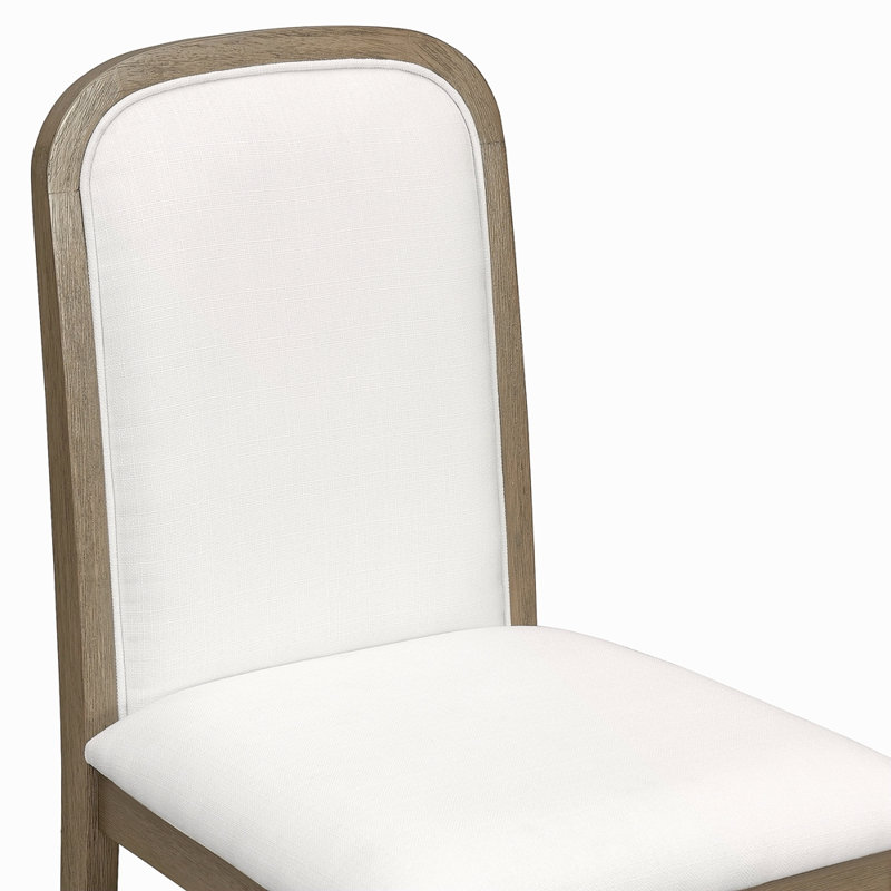 Ensemble de chaises de salle à manger de style rétro avec 4 chaises rembourrées pour la salle à manger et le salon, Espresso