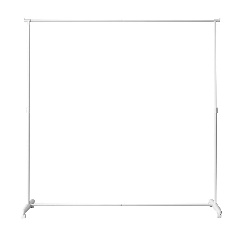 Cadre de rideau d'intimité extensible avec rideaux Don't Look at Me Basics de Nourcan, Beige sépia