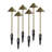Hat Top Path And Area Landscape Light 6-Pack