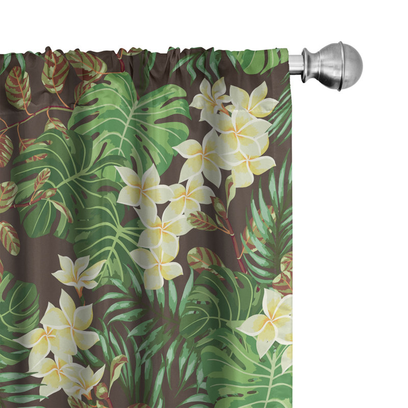 Semi Sheer Curtain Pair