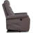 Contemporary Lift Chair Recliner With Grey Fabric Upholstery
