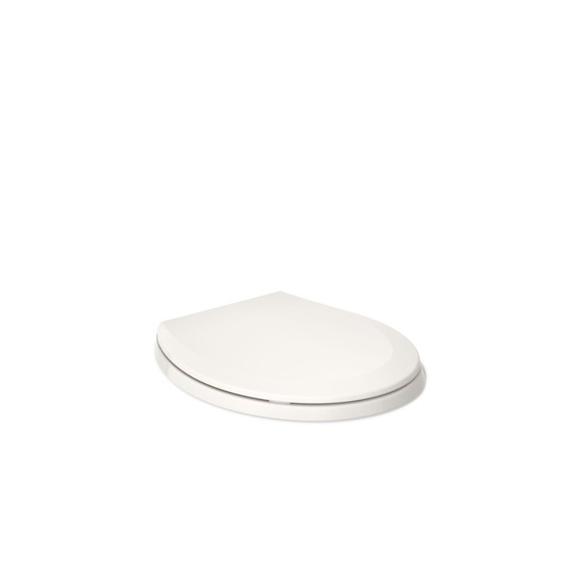 Lustra with Quick-Release Hinges Toilet Seat, Innocent Blush, Round