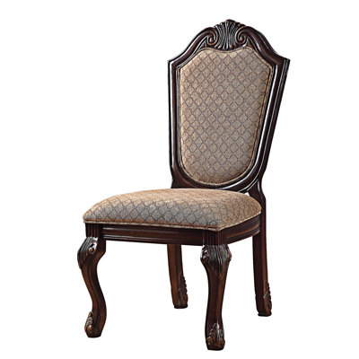 Chaise d'appoint rembourrée (ensemble de 2)