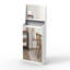 Range-chaussures avec 3 miroirs