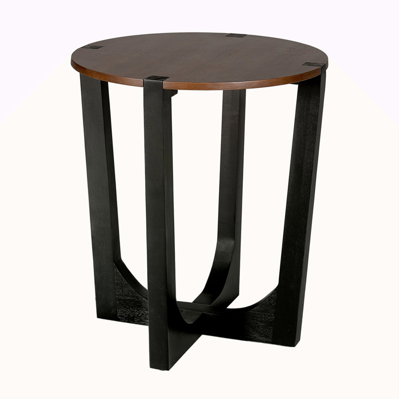 ACACIA SOLID WOOD SIDE TABLE