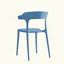 Un ensemble pratique de quatre chaises empilables pour une assise confortable, un rangement facile et une utilisation polyvalente dans divers environnements.-207034406