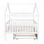 Lit en bois avec lit gigogne simple-118028852-118028853