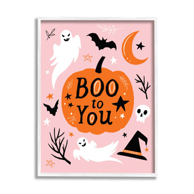 " Boo To You Halloween Elements " by Nina Seven
