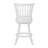Catt Swivel White Bar Stools with Solid Wood Frame-1423866123