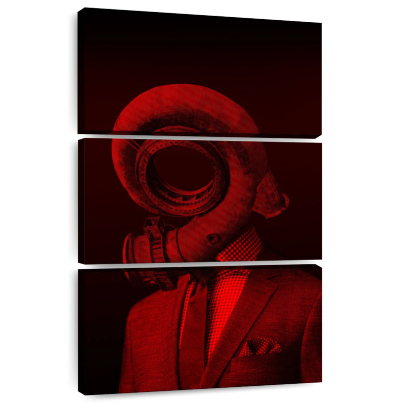 Kelan Red 4 - The Truth Is Dead, 32" H x 20" W