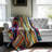 Whimsical Wavelength Stripes Throw Blanket-98855325