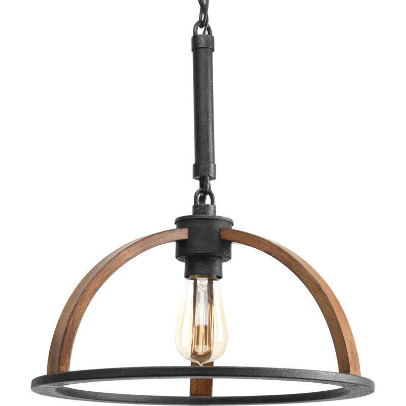 Luminaire suspendu géométrique à 1 lumière Corissa