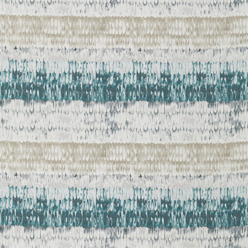 Pontia Fabric, Emerald/Stone
