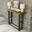 Lonaravale Large 100cm Solid Wood Console Table Industrial Hallway Entryway Furniture